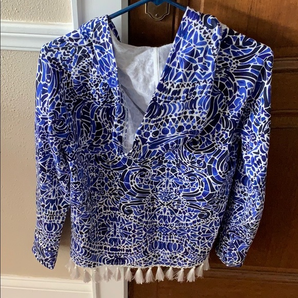 Lily Pulitzer UPF 50+ Harmon hoodie - Picture 3 of 5